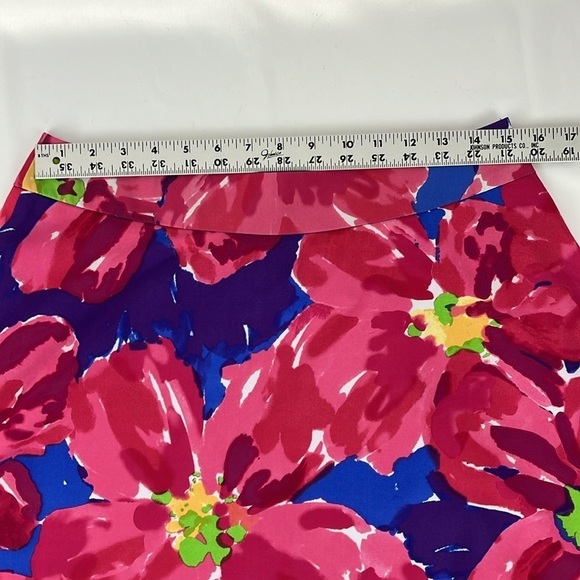 The Limited Women’s Lightweight Abstract Floral A-Line Lined Skirt Multicolor - Picture 3 of 9